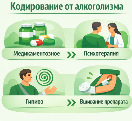 кодирование от алкоголизма в Киселёвске Санати